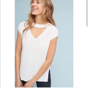 Anthro Moth Loren Choker Sweater Tunic